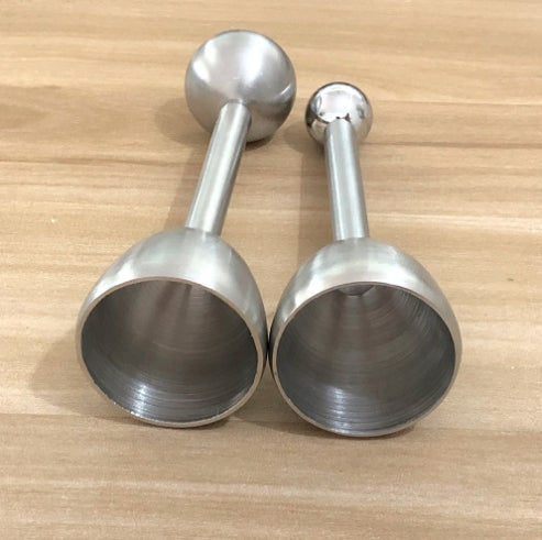 Stainless steel eggshell opening tool