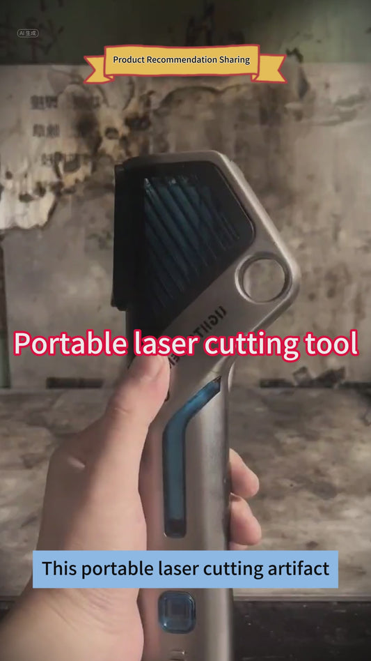 Handheld laser cutting tool