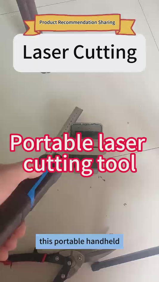 Handheld laser cutting tool